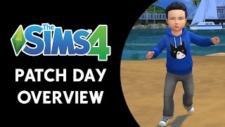 The Sims 4: Patch Day Video Overview (TODDLERS!!)