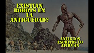 Existían ROBOTS en la ANTIGUEDAD