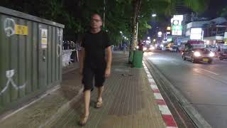 Pattaya Beach Road 11.02.2018 Thailand 2:00am