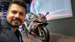 Aprilia RSV4 1100 RF | Auto Expo's Most Powerful Street Bike