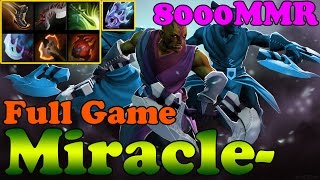 Dota 2 - 6.85 : Miracle- 8000MMR Plays Anti-Mage - Full Game - Ranked Match Gameplay