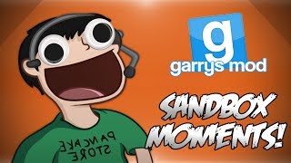 Garrys Mod Sandbox Funny Moments - WWE Mario Bros, Movie Theater Chaos, Stupid Nogla and More!