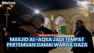 Warga Gaza Gelar Shalat Subuh Jumat Pertama Ramadhan, Warganet: Semoga Aman-aman saja