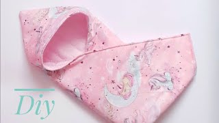 Как сшить конверт на выписку с капюшоном / babynest