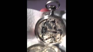 Self winding pocket watch