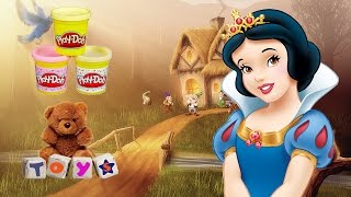 Disney's Snow White - Play-Doh Snow White Doll Toy Play Series - Make Your Own Play-Doh Dress