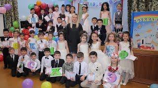 Праздник Прощай Букварь.  школа №166 класс 1А г.Ташкент- Махинур
