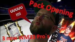 WWE SUPERCARD Pack Opening TBG II 3 new WM 33 Pro II Cena Ring Domination II deutsch