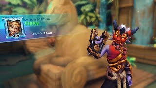 Paladins_TALUS_camino a level 20-Mejores jugadas con Talus