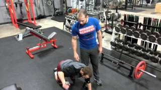 Prone L Raise