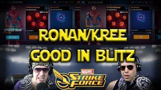 Ronan/Kree Is Amazing In Blitz/Red Star Sunday! - Marvel Strike Force - MSF