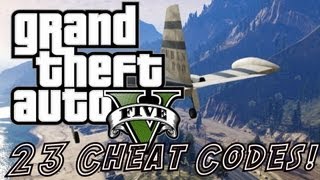 GTA 5 Cheats - 23 Cheat Codes! Cars, Explosive Ammo, Super Punch & MORE! (Grand Theft Auto V Cheats)