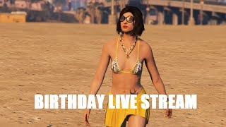 GTA 5 Online - Birthday Live Stream (PS4)