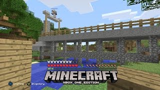 Building Our Village - Minecraft: Xbox One Edition [Walkthrough, Gameplay]