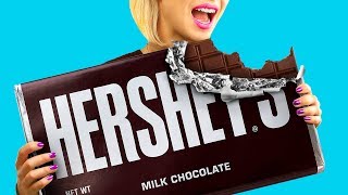 7 DIY Giant Candy vs Miniature Candy / Funny Pranks!