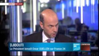 Marc Perelman reçoit le président de la République de Djibouti, Ismaël Omar Guelleh FRANCE 24