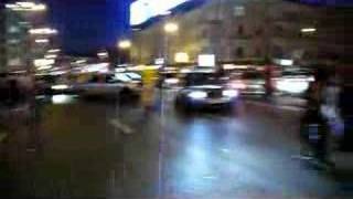 Болельщики после матча Россия-Голландия на Тверской!