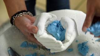 Hand Casting - Scultura delle mani in 3D di Larthia Ciurnella Belly Art Verona