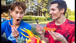 (МУКБАНГ) BEAUTY BOY ?ГЕИ, ФЕМИНИСТКИ, бодиПОЗИТИВ, ХАРАССМЕНТ ? Экзотические фрукты + Бьюти Бой
