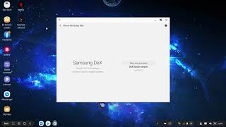 Samsung Dex - Messenger + Pokemon Masters Resize Windows and Run Apps