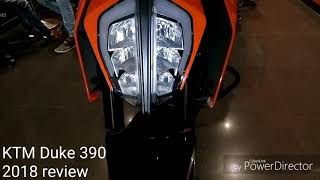 2018 KTM Duke 390 full review walkaround video HD orange/White colour