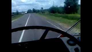 ЛиАЗ-677 езда в кабине