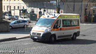Ambulanza ARES 118 Lazio