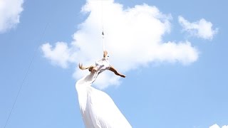 Aerial gymnast l Воздушная гимнастка Мария Шевченко (1/3)