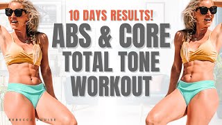 INTENSE Total CORE and ABS TONE Workout - 10 DAYS Results!