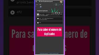 Eliminar duplicados en un dataframe | Registros idénticos | Python | Shorts