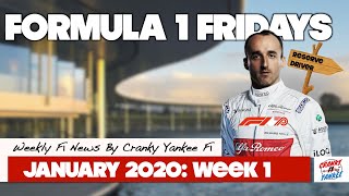 Formula 1 Fridays: Ferrari Controversy Reignites & Kubica Joins Alfa (JANUARY 2020 WK 1)