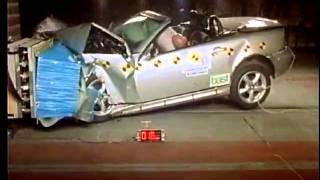 Краш-тест - Mercedes SLK 2002 (E-NCAP)