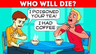 8 CRIME RIDDLES YOU HAVE TO SOLVE TO SAVE SOMEONE'S LIFE! ?