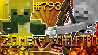 Minecraft ITA - #793 - CHI VINCERA' TRA SCHELETRO E ZOMBIE?