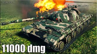 Объект 430 (9 лвл) ? 11000 dmg ? как играют ТОП статисты World of Tanks лучший бой на ст 9 уровень