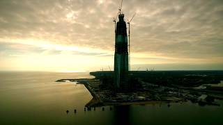 Виды Петербурга. ЛахтаЦентр, Парк 300 летия Петербурга.