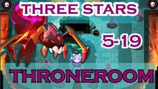Castle Creeps TD: Chapter 5 - 19 Throneroom [Three Stars Guide Gameplay] No Sentinel