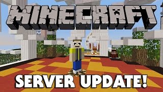 EvanTubeHD MINECRAFT SERVER UPDATE!