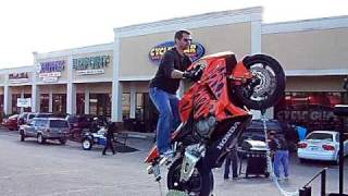Wheelie machine