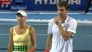 Tsvetana Pironkova Bulgaria vs Denmark Super tie break