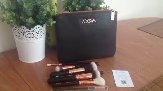 Кисти ZOEVA Rose Golden Luxury set, Обзор и впечатления
