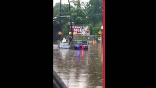 Cops dramatically rescue bride from flooded road in New Jersey