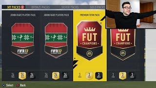 ELITE 1 FUT CHAMPIONS REWARDS!!! GUARANTEED INFORM PACKS!!! Fifa 17 Pack Opening