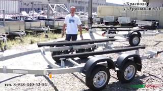 Выбор прицепа для лодок от 5.5 метров и массой от 500 кг ПРИЦЕП МЗСА 81773G.011