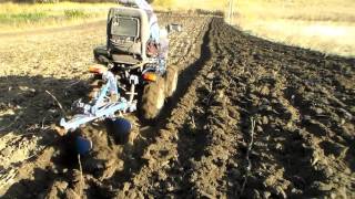 пахота на зиму мокрая земля Wet land plowing