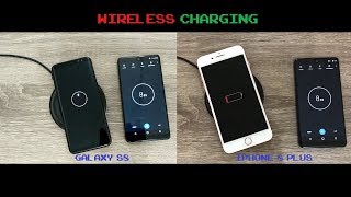 Wireless Charging - Galaxy S8 vs iPhone 8 Plus - 0-100%