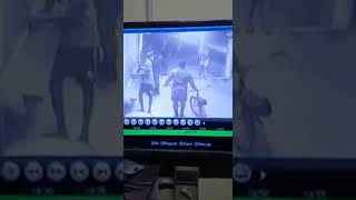 officer beating up a young man