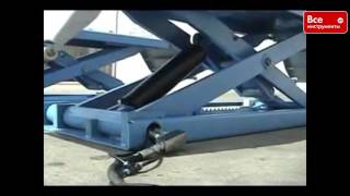 Автомобильный ножничный подъемник AE&T F6010