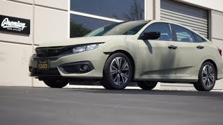 STEALTH HONDA CIVIC: HOW TO VINYL WRAP