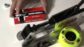 How to use a skateboard bearing press?